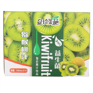 奇珍果葩益生菌猕猴桃汁
