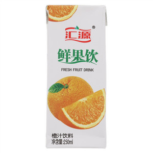 鲜果饮 250ml橙汁饮料