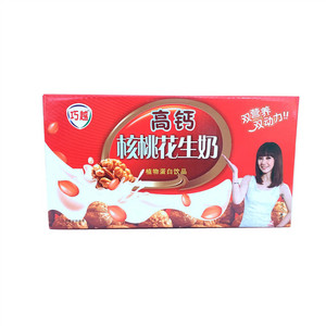 巧越高钙核桃花生奶
