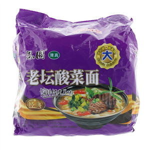思圆清真思圆经典五连包老坛酸菜面
