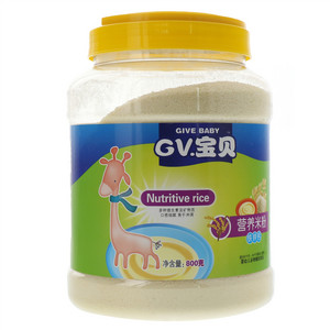 GV宝贝铁锌钙营养米粉
