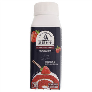 光明莫斯利安巴氏杀菌热处理风味酸奶（草莓蔓越莓纽约红丝绒蛋糕风味）200g
