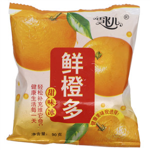 雪飞儿鲜橙多甜味冰