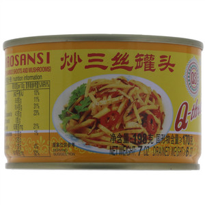 Q3炒三丝罐头