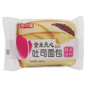 爱吃嘴紫米夹心吐司面包