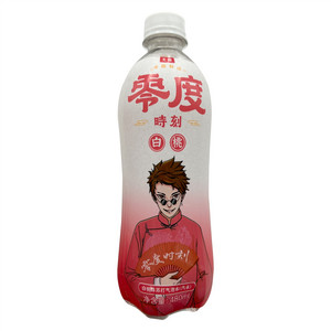 吾辈时代白桃味零度时刻苏打气泡水