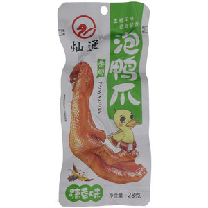 灿通清香味泡鸭爪