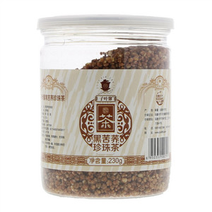 子叶馨黑苦荞珍珠茶