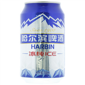 哈尔滨冰纯啤酒