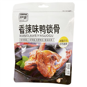 仟客香辣味鸭锁骨