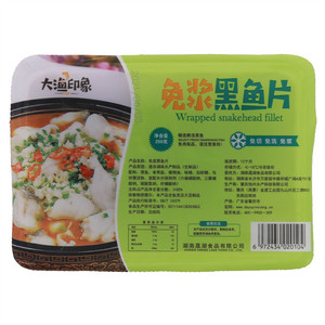 大渔印象免浆黑鱼片