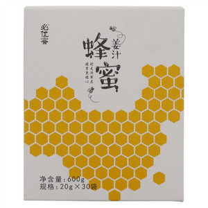 必优蜜姜汁蜂蜜