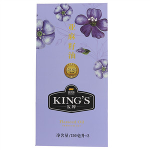 金龙鱼KING'S亚麻籽油