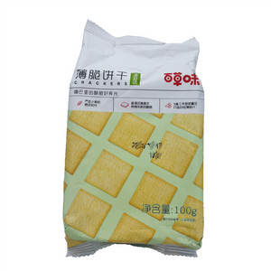 百草味薄脆饼干（海苔味）