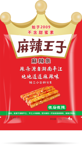 麻辣王子地道辣条（微麻微辣）-73克