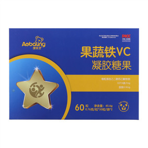 澳贝灵果蔬铁VC凝胶糖果