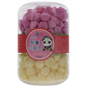 英伴火龙果味+南瓜味益生元梨膏小溶豆