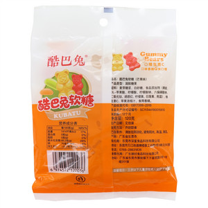 酷巴兔芒果味软糖