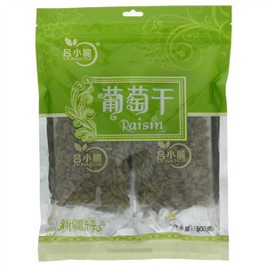 吕小脆葡萄干500g