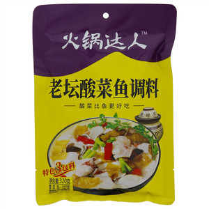 火锅达人老坛酸菜鱼调料