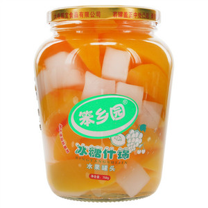 笨乡园冰糖什锦水果罐头