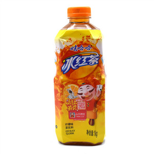 娃哈哈柠檬味冰红茶柠檬味茶饮料