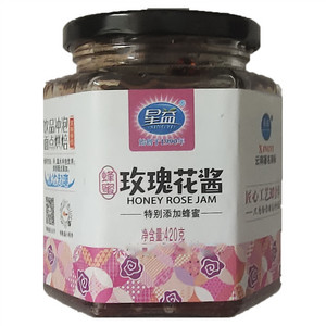 星益蜂蜜玫瑰花酱