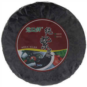 意口鲜纯紫菜