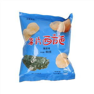 乐聚食品海苔味薯片西施