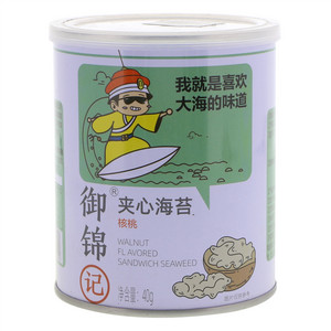 御锦记核桃味夹心海苔