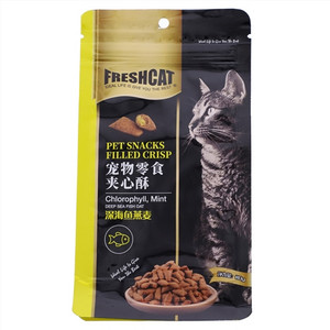 FRESHCAT深海鱼燕麦宠物零食夹心酥