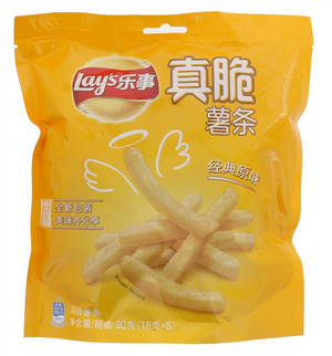 乐事真脆薯条原味18克*5包