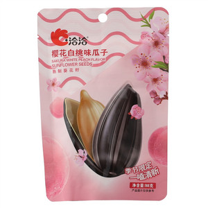 洽洽樱花白桃味瓜子
