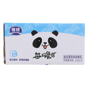 银桥每日餐后全脂风味益生菌发酵乳