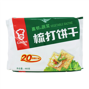 嘉顿蔬菜梳打饼干（含钙）发酵饼干