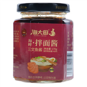 海大厨海鲜·拌面酱香辣味三文鱼酱