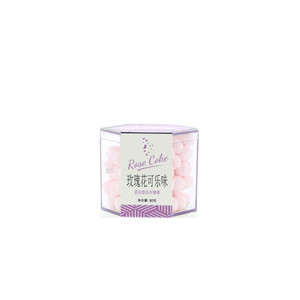 糖朝世家玫瑰花可乐味压片糖果