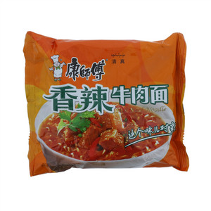 康师傅香辣牛肉面