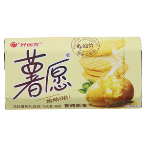 ORION好丽友薯愿香烤原味马铃薯膨化食品