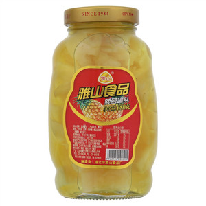 雅山菠萝罐头