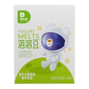 DELINU迪乐能溶溶豆冻干水果原味酸奶溶豆