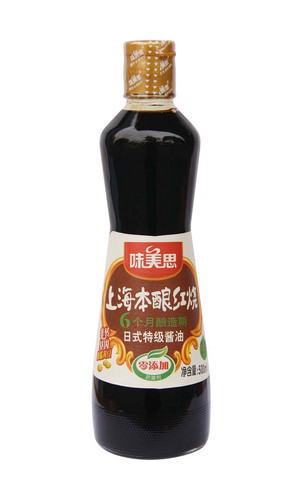 味美思上海本酿红烧日式特级酱油