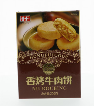 200g香烤牛肉饼（五香味）
