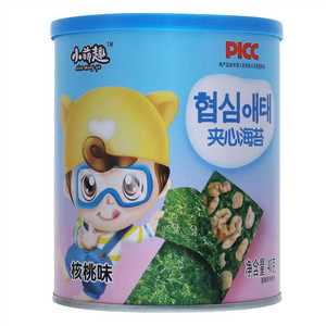 小萌趣核桃味夹心海苔