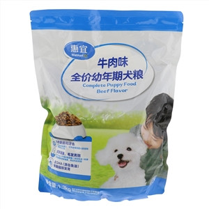 惠宜全价幼年期犬粮牛肉味