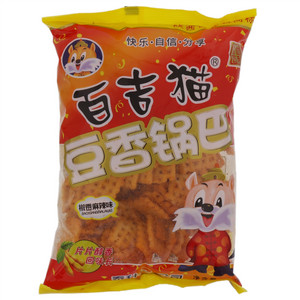 百吉猫椒香麻辣味豆香锅巴