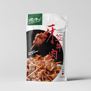 顺伊心香辣味牙签牛肉