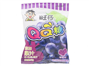 旺仔QQ糖（葡萄味）混合胶型凝胶糖果