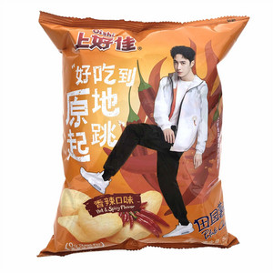 上好佳田园薯片-香辣口味