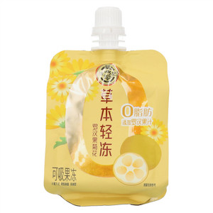 徐福记罗汉果菊花草本轻冻可吸果冻
